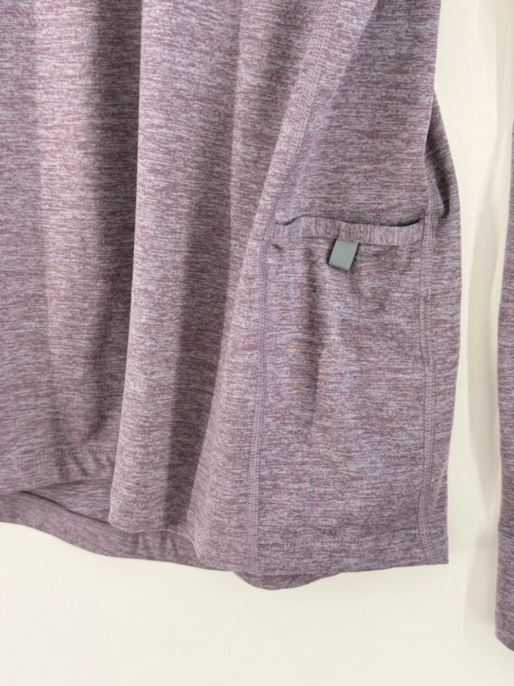 Nike Women's Half-Zip Running Performance Pullover in Heather Purple Size XS
